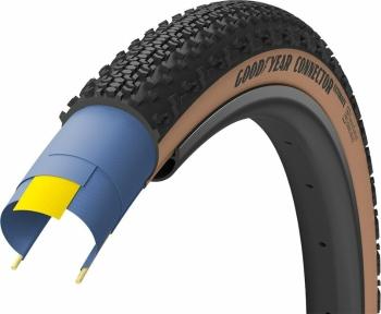 Goodyear Connector Ultimate Tubeless Complete 29/28" (622 mm) 35.0 Black/Tan Kevlarový Plášť na cestný bicykel