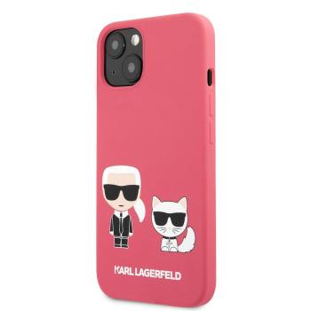 KARL LAGERFELD KLHCP13MSSKCP PRE IPHONE 13 CHOUP. LIQ.SILIC. ZADNY KRYT RED