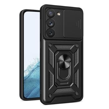 MG Hybrid Armor Camshield kryt na Samsung Galaxy A14, čierny