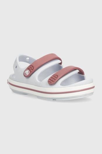 Detské sandále Crocs CROCBAND CRUISER SANDAL ružová farba