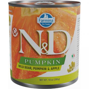 Konzerva N&D Pumpkin Dog Boar&Apple 285g