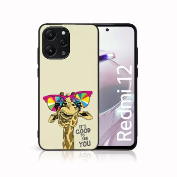 MY ART Ochranný kryt pre Xiaomi Redmi 12 GIRAFFE (180)