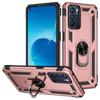 RING Ochranný obal pre Oppo Reno6 5G ružový