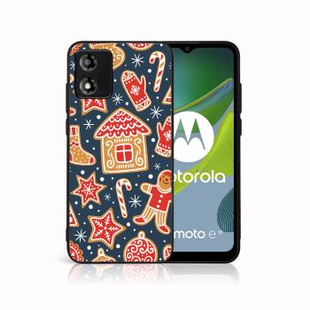 MY ART Kryt s vianočným dizajnom Motorola Moto E13 CHRISTMAS (069)