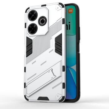 BIB Ochranný obal so stojanom pre Xiaomi Redmi 13 biely