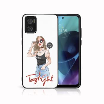 MY ART Ochranný obal Motorola Moto E22 / E22i TOUGH GIRL (131)