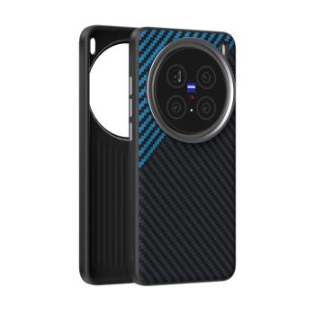 ABEEL C CARBON Ochranný kryt pre Vivo X200 Pro 5G BLACK BLUE