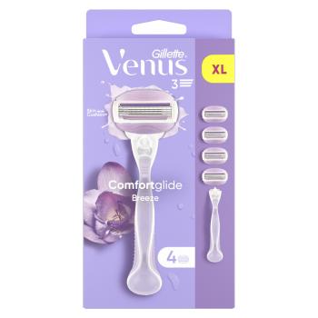 GILLETTE Venus Comfort Breeze Holiaci strojček + Náhradná hlavica 4 kusy