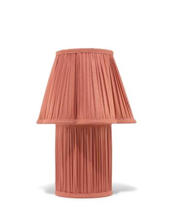 Stolná lampa Doing Goods Myra Lamp Small Silk ružová farba