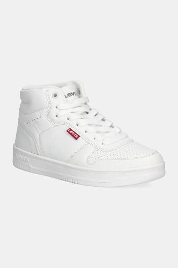 Tenisky Levi's DRIVE S HIGH biela farba, 000EJ-0001