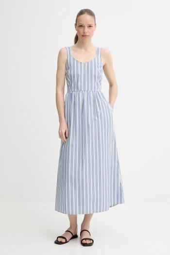 Bavlnené šaty Marc O'Polo maxi, áčkový strih, 5000006326