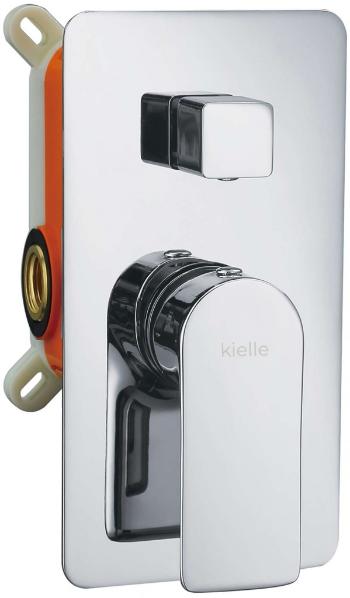 Kielle - Vega Batéria pod omietku na 2 spotrebiče, s telesom, chróm 10318200