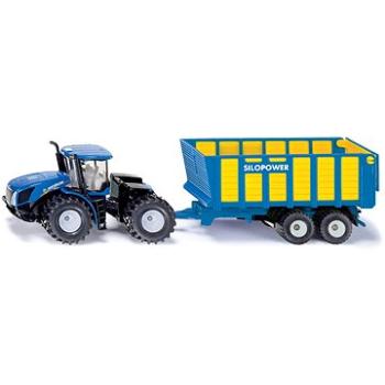 Siku Farmer - Traktor New Holland s prívesom Joskin (4006874019472)