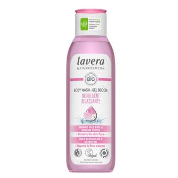 LAVERA Ošetrujúci sprchový gél s divokou ružou 250 ml