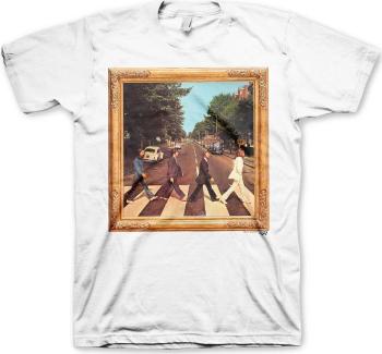 The Beatles Tričko Abbey Road Cover Unisex White 2XL