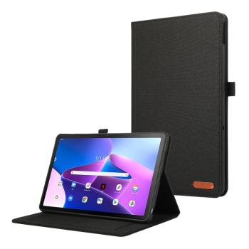 FABRIC Zaklápací obal pre Lenovo Tab M10 5G čierny