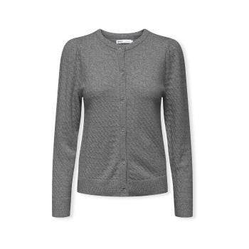 Only  Katia Life Knit - Medium Grey Melange  Svetre Šedá