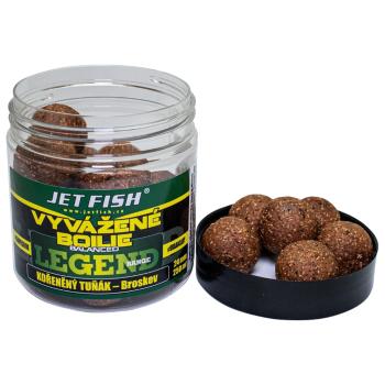 Jet fish vyvážené boilie legend range korenený tuniak broskyňa 250 ml - 20 mm