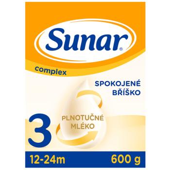 Sunar Complex 3 600 g,SUNAR Complex 3 Mlieko batoľacie 600 g