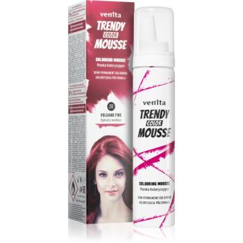 Venita Trendy Color Mousse farbiaca pena bez amoniaku odtieň No. 31 - Volcano Fire 75 ml