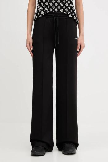 Tepláky Guess CARMEN čierna farba, jednofarebné, V5YB03 KCX22