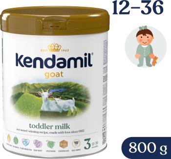 Bébitápszer Kendamil baba kecsketej 3 DHA + (800 g)