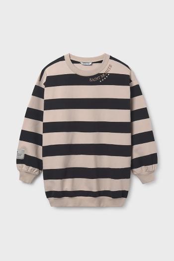 Dievčenské šaty Mayoral čierna farba, midi, oversize, 7913