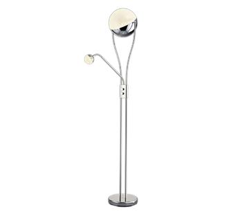 LED stojaca lampa Trio Chris chróm 478310206