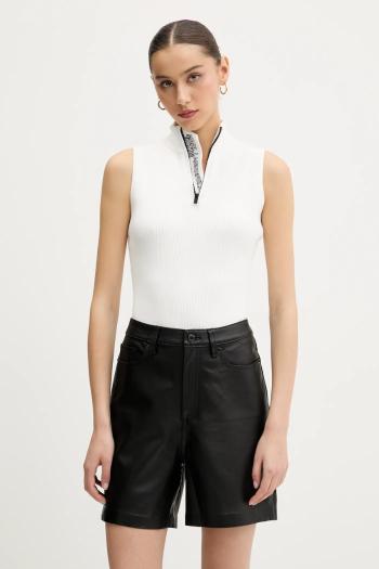 Top Karl Lagerfeld Jeans biela farba, A2W18001