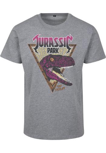 Mr. Tee Jurassic Park Pink Rock Tee heather grey - S