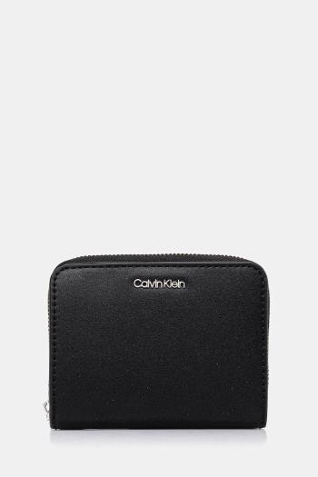 Peňaženka Calvin Klein dámska, čierna farba, LV04F1029G