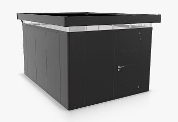 Biohort Záhradný domček BIOHORT Casanova 330 × 430 cm (tmavo šedá metalíza) Orientácia dverí vľavo