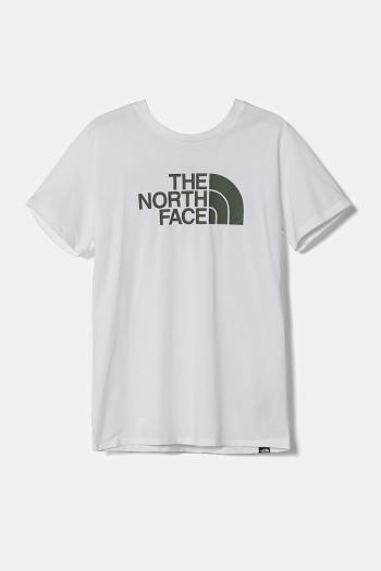 Detské tričko The North Face S/S EASY TEE biela farba, s potlačou, NF0A8DRN9ZN1