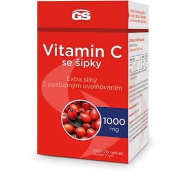 GS Vitamin C1000 + šípky tbl. 100 + 20 2016 (3272144)