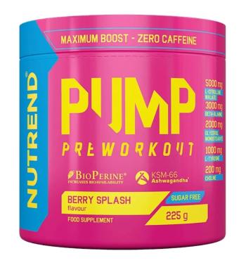 Pump (bez kofeínu) - Nutrend 225 g Rainbow