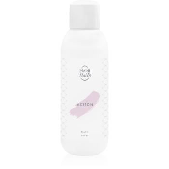 NaniNails NANI Peach čistý acetón k odstráneniu gélových lakov 500 ml