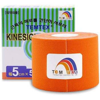 Temtex tape Classic oranžový 5 cm (8809095690118)