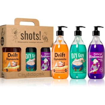 LaQ Shots! Drift Dynamite & DIY Guy & Natural Hedonist vianočná darčeková sada