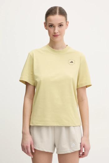 Tričko adidas by Stella McCartney dámske, zelená farba, JI5164