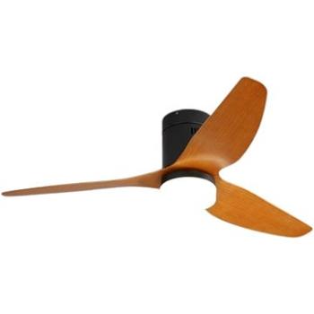 Immax NEO LITE VENTO SMART LED stropný ventilátor 18W/26W/230V Tuya Wi-Fi čierna/drevo + diaľkové ov (07142-B)