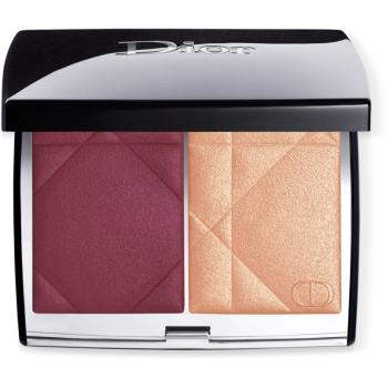 DIOR Rouge Blush Colour & Glow multifunkčná paleta odtieň 757 Wildior 8 g