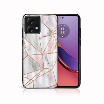 MY ART Ochranný kryt pre Motorola Moto G84 5G PINK MARBLE (143)