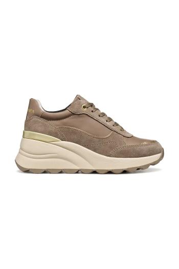 Tenisky Geox D SPHERICA EC13 hnedá farba, D45WAA 08522 C6029