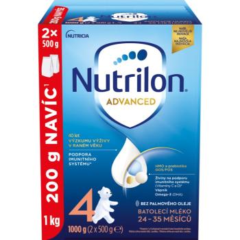 Nutrilon Advanced 4 batoľacie mlieko veľké balenie 2x500 g