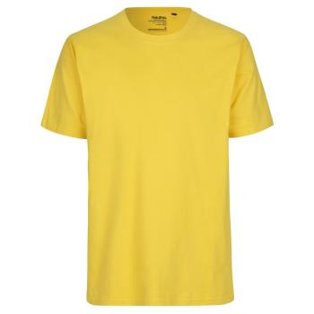 Neutral Pánske tričko Classic z organickej Fairtrade bavlny - Žltá | XXXL