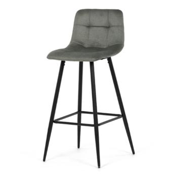 Barová stolička Autronic 43x101 cm zelená látka AUB-X7015 GRN2