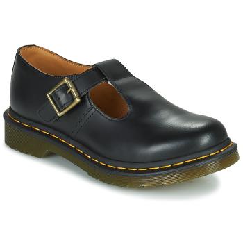 Dr. Martens  POLLEY BLACK SMOOTH  Derbie Čierna