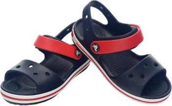 Crocs Kids' Crocband Sandále Red/Navy 24-25