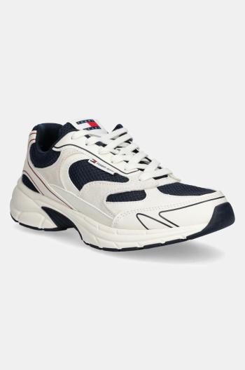 Tenisky Tommy Jeans THE CONEY béžová farba, EM0EM01520