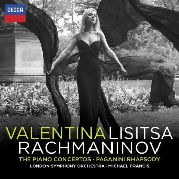 LISITSA VALENTINA - RACHMANINOV: KONCERTY PRO KLAVIR 1-4/RAPSODIE NA PAGANINIHO TÉMA, CD